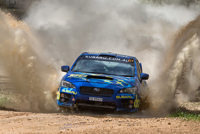 Molly Taylor racing for SUbaru