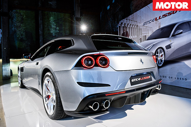 Ferrari GTC4 Lusso T rear
