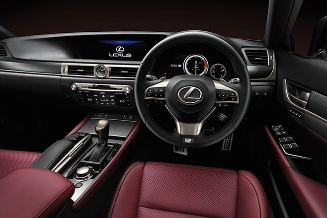 Lexus GS 350 F Sport interior