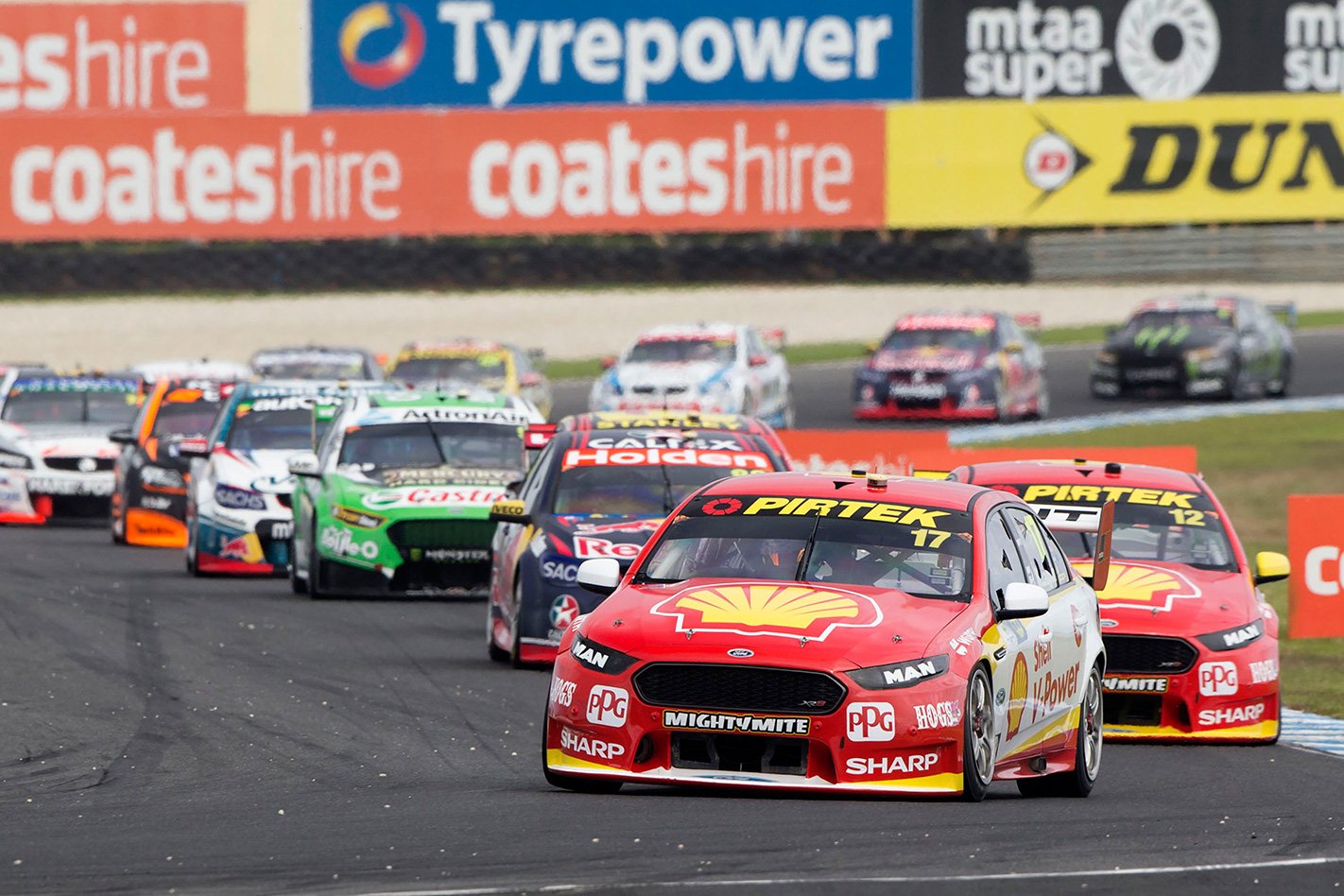 Scott McLoughlin at Phillip Island Supercars
