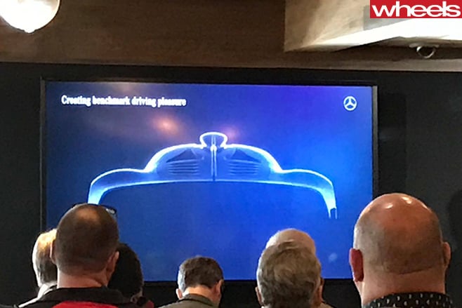 Consumer Electronics Show Mercedes Hypercar