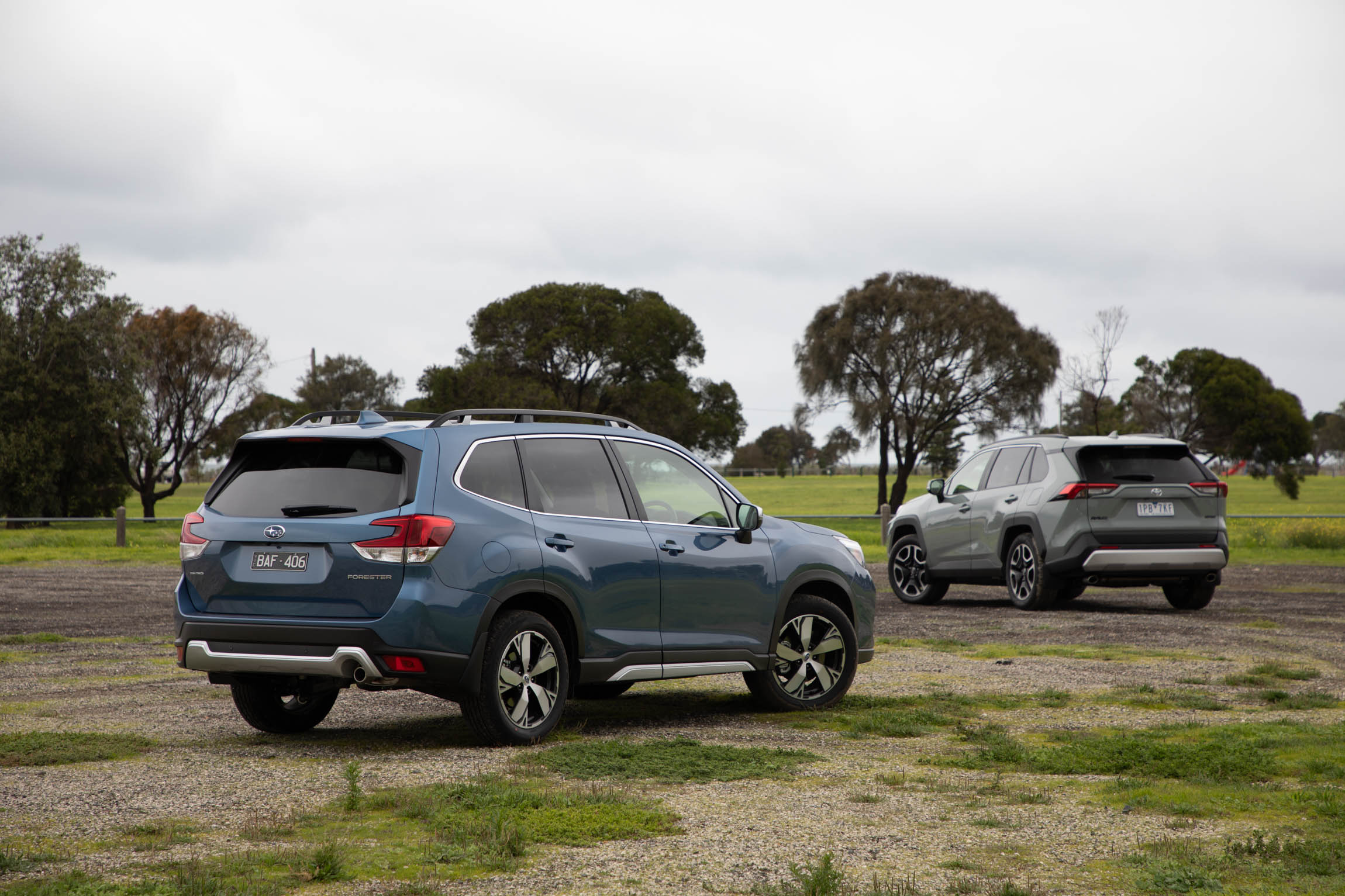 toyota rav4 edge and subaru forester 2.0i-s