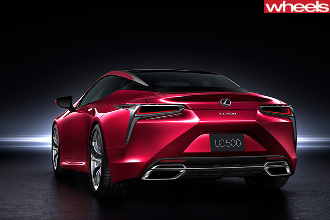 Lexus -LC500-rear