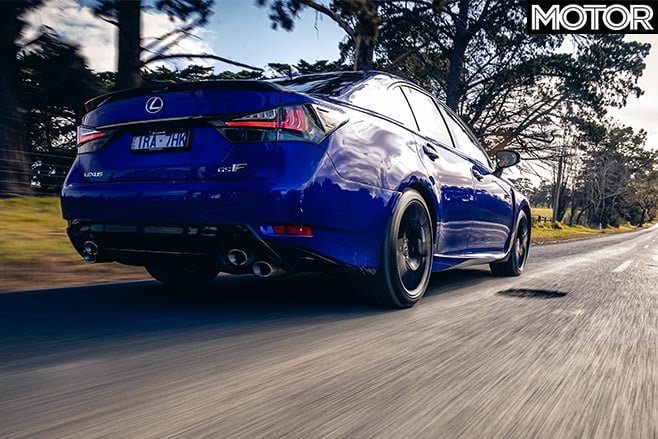 Lexus GS F rear