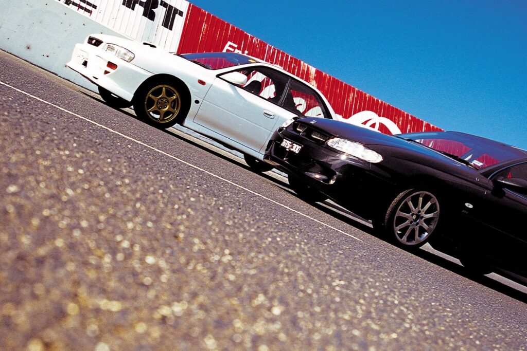 1999 Subaru WRX STi vs 2000 HSV GTS