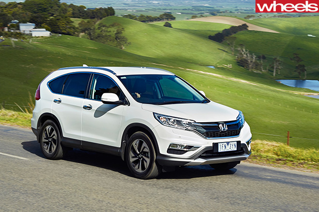 Honda CRV front side