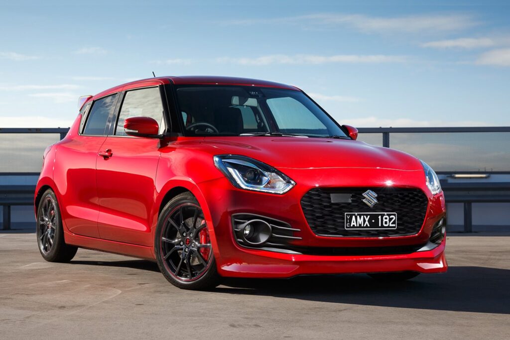 2018 Suzuki Swift Sport rendering