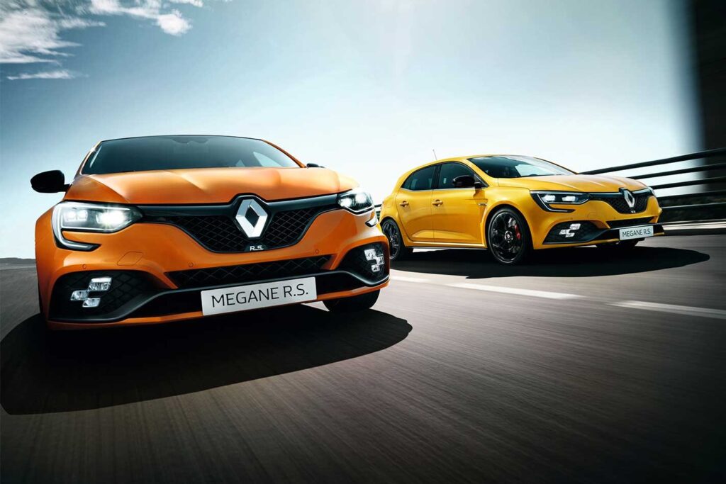 2019 Renault Megane RS280 Cup EDC Australian range