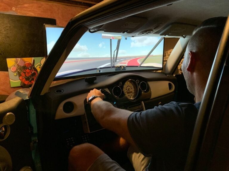 mini cooper racing simulator