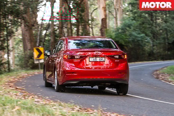 Mazda 3 sp25 rear