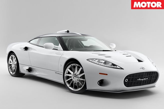 Spyker c8 aileron