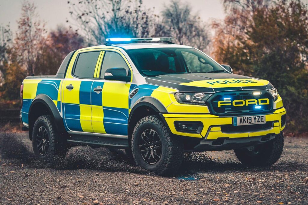 Police Ford Ranger Raptor