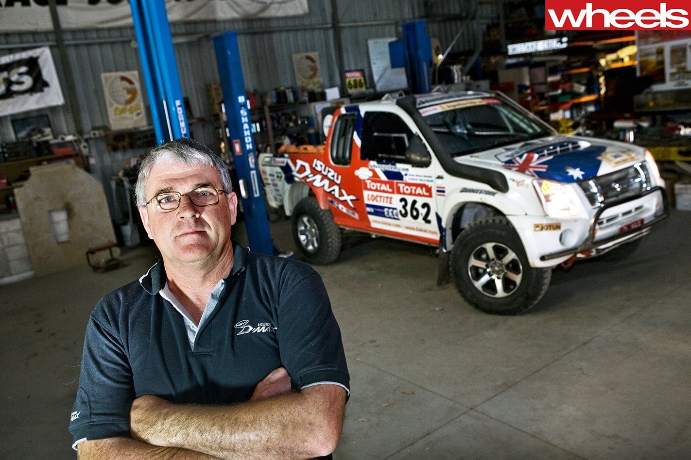 Bruce Garland Isuzu D Max Dakar