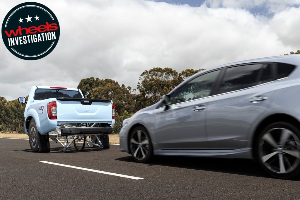 Wheels Autonomous Braking test