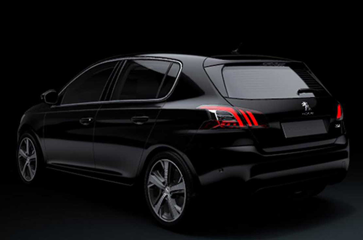 Peugeot 308 Facelift Rear