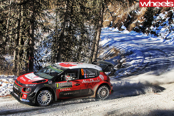 Citroen -rally -car -driving -front -side