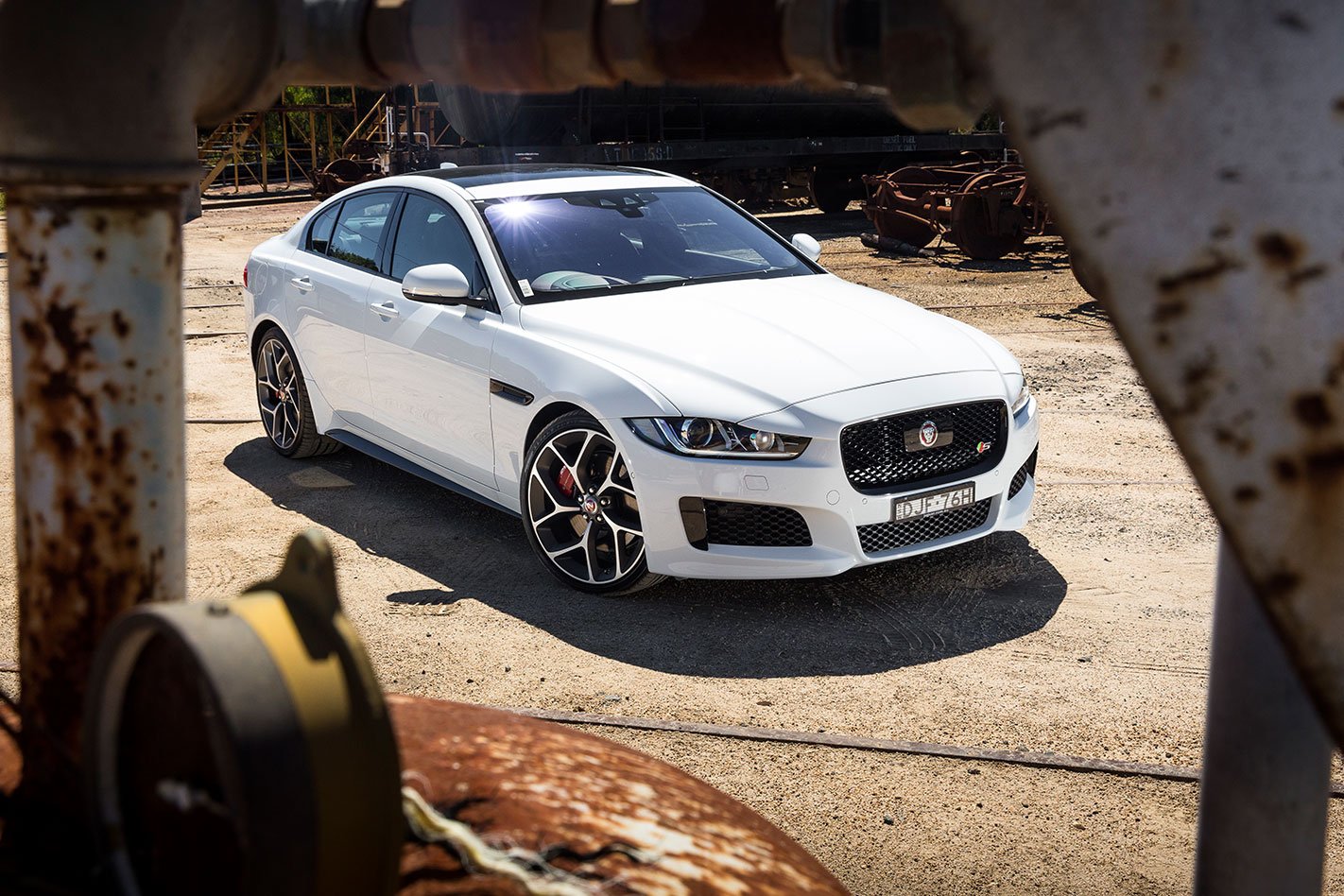 White Jaguar-XE-S