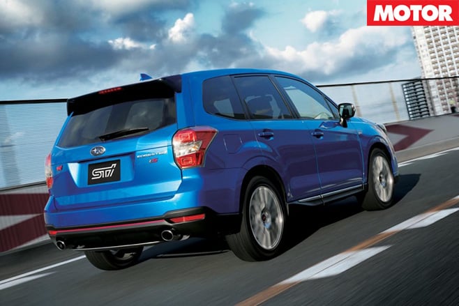 Subaru Forester tS rear