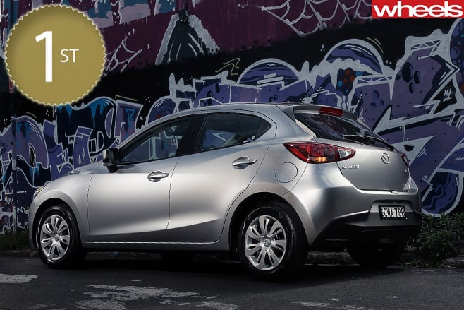 2016-Mazda 2-best -value -light -rear