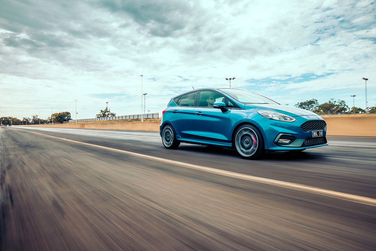 Ford Fiesta ST drag strip