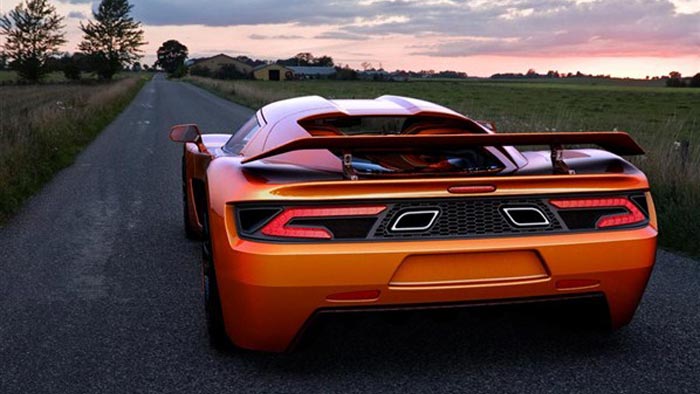 French 1,000hp Genty Akylone supercar