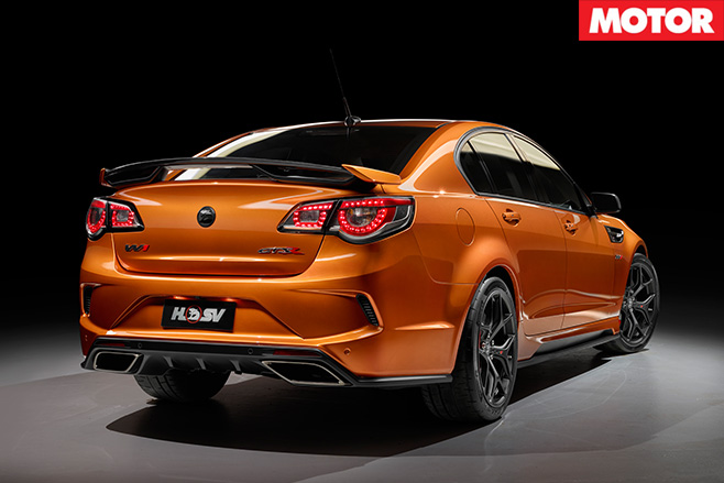 HSV GTSR W1 rear