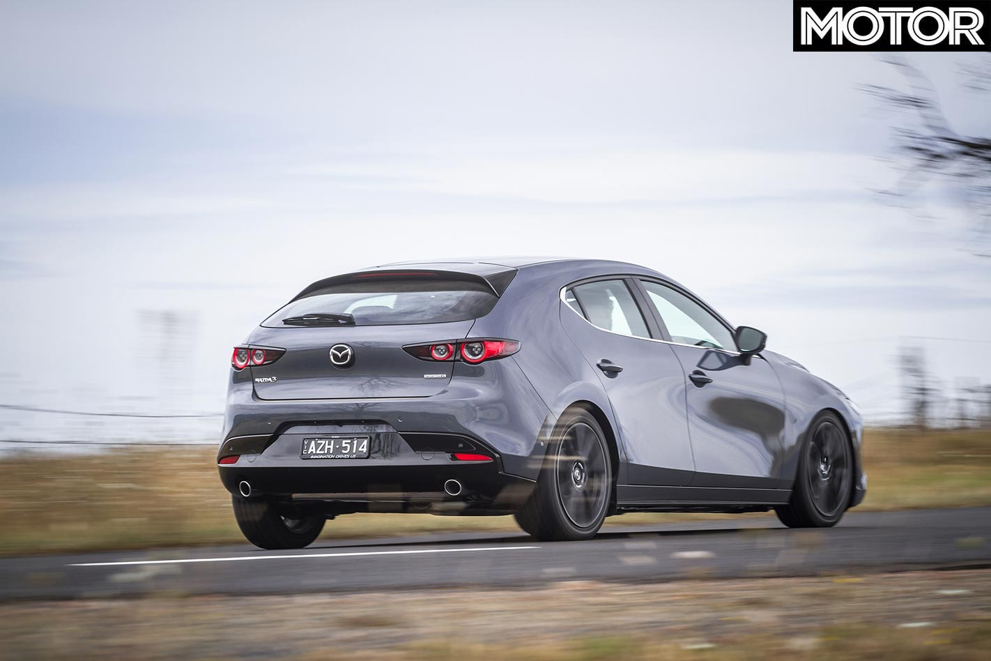 Mazda 3 G25 rear corner