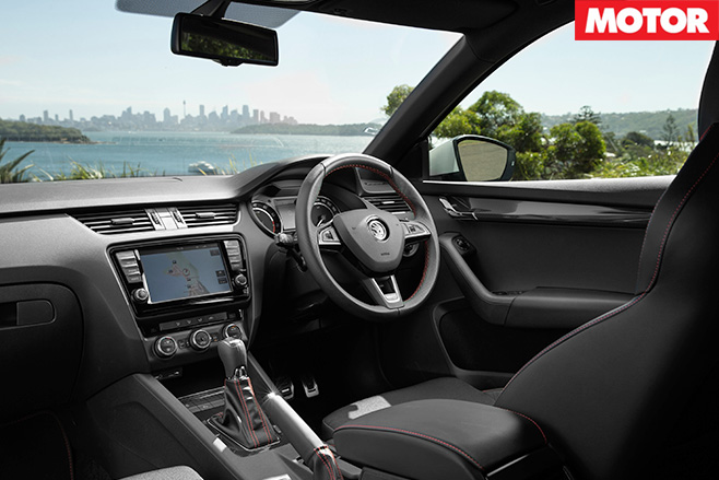 Skoda Octavia RS interior