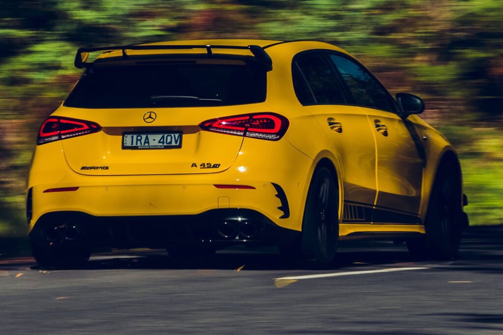 AMG-A45 S rear