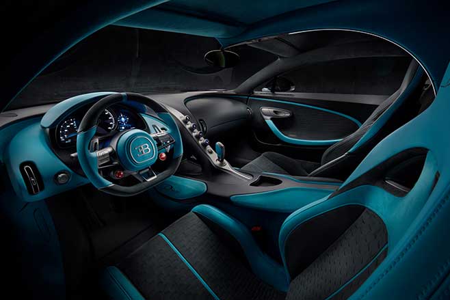 Bugatti Divo interior