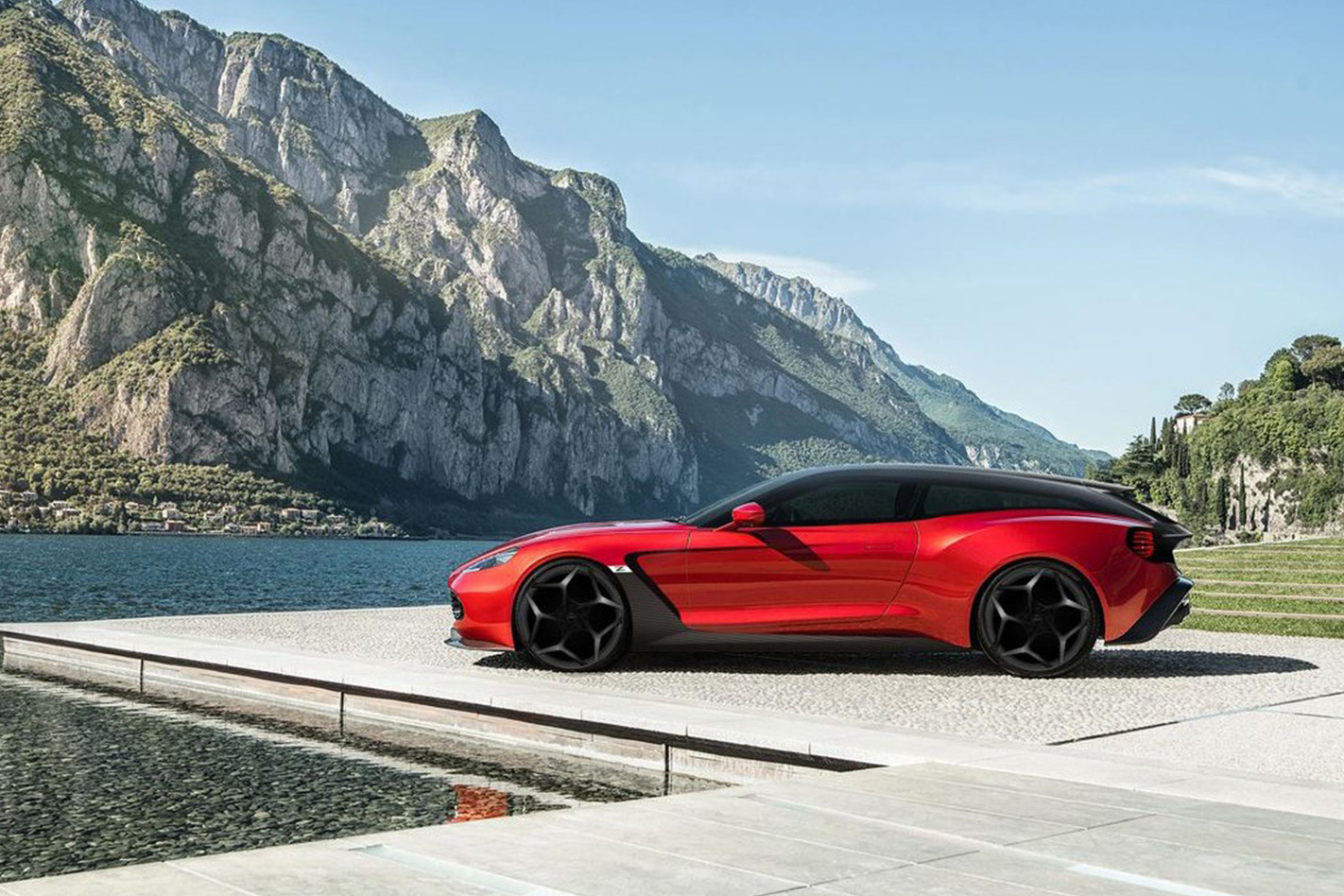 Aston Martin Zagato Speedster side