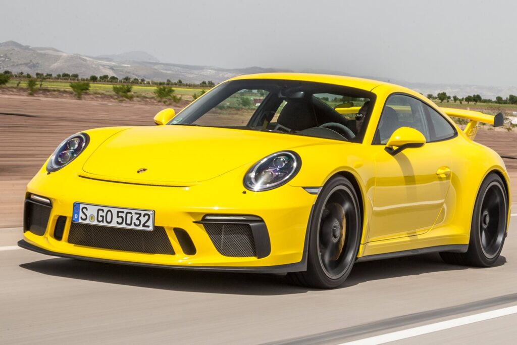 2017 Porsche 911 GT3 manual