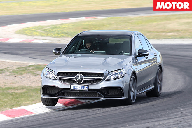 Mercedes amg c63 front
