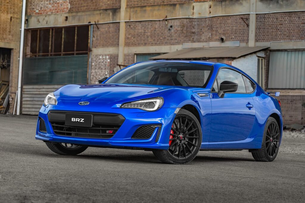 2018 Subaru BRZ range bolstered with tS