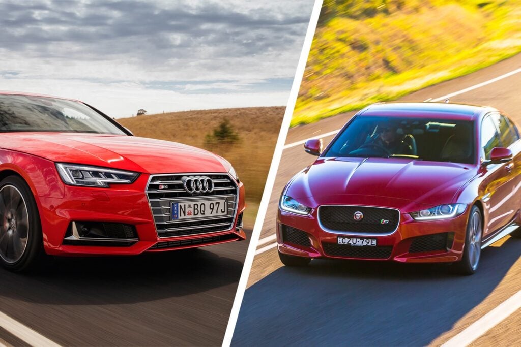Audi S4 v Jaguar XE S comparison review