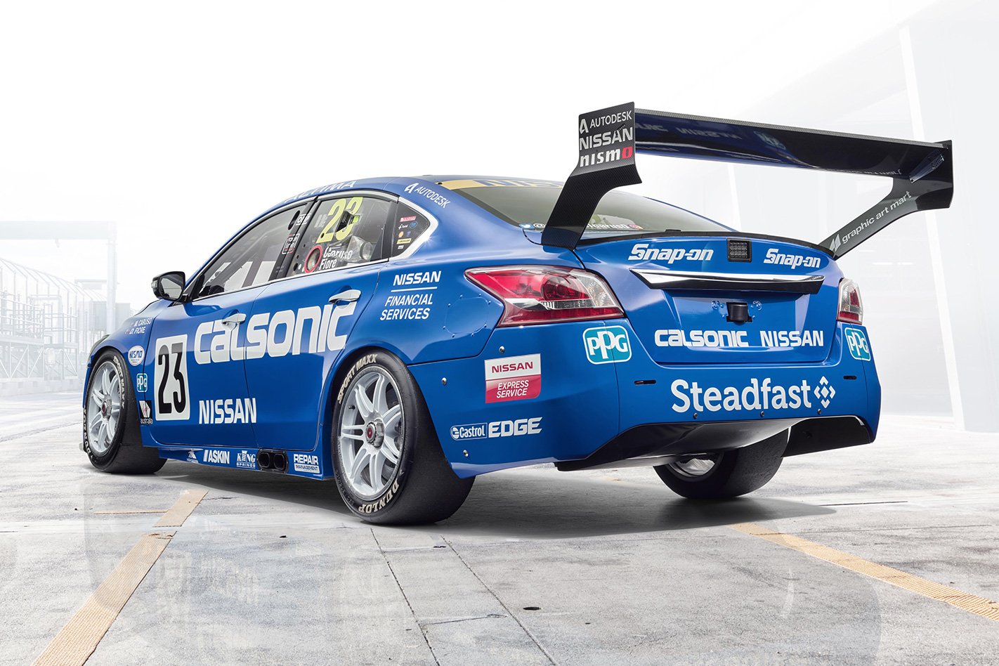Nissan Calsonic R32 GT-R Skyline rear
