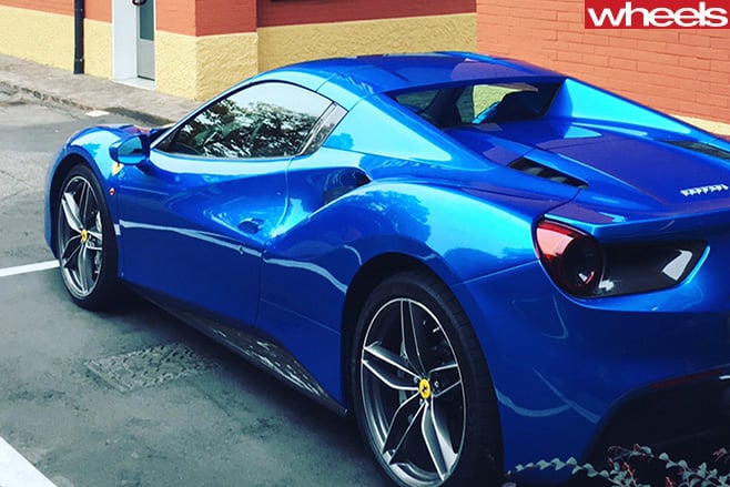 Ferrari -488-Spider -rear -3-quarter