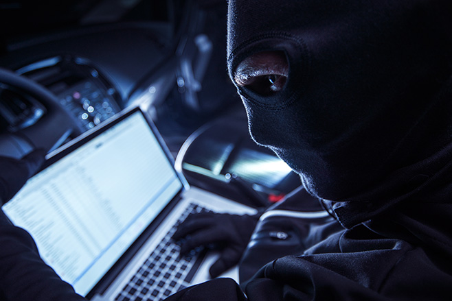 Hackers attempting to access laptop