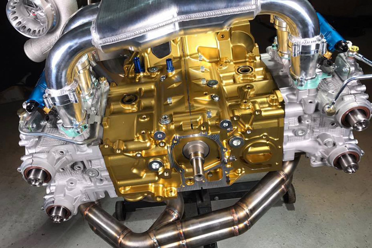 Willall Racings Subaru WRX STI 25BB engine