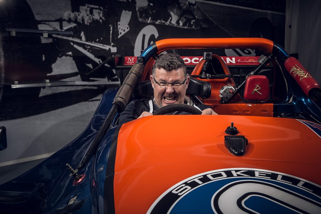 Brett Rogers car Vinyl wrapping