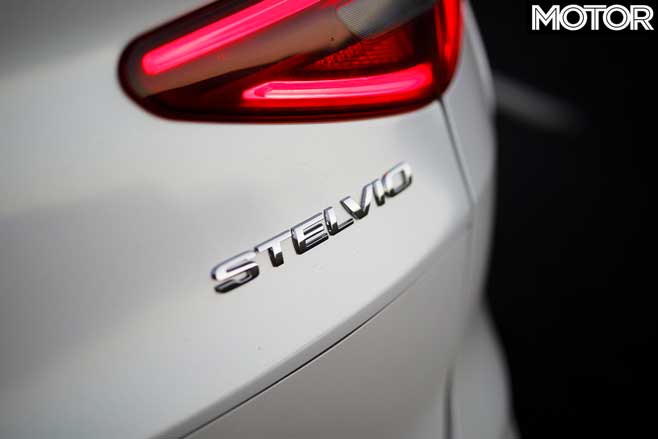 2019 Alfa Romeo Stelvio Q nameplate