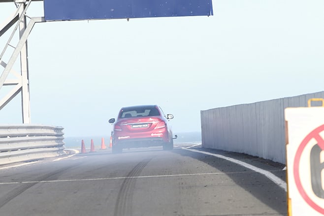 Mercedes AMG Evolution Driving Experience rear