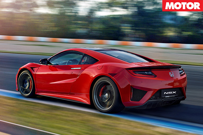 Honda NSX rear