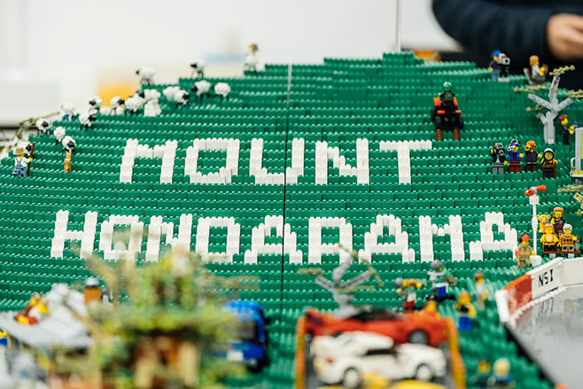 Hondarama Lego Bathurst track