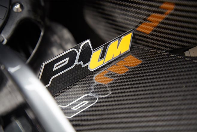McLaren P1 LM badge
