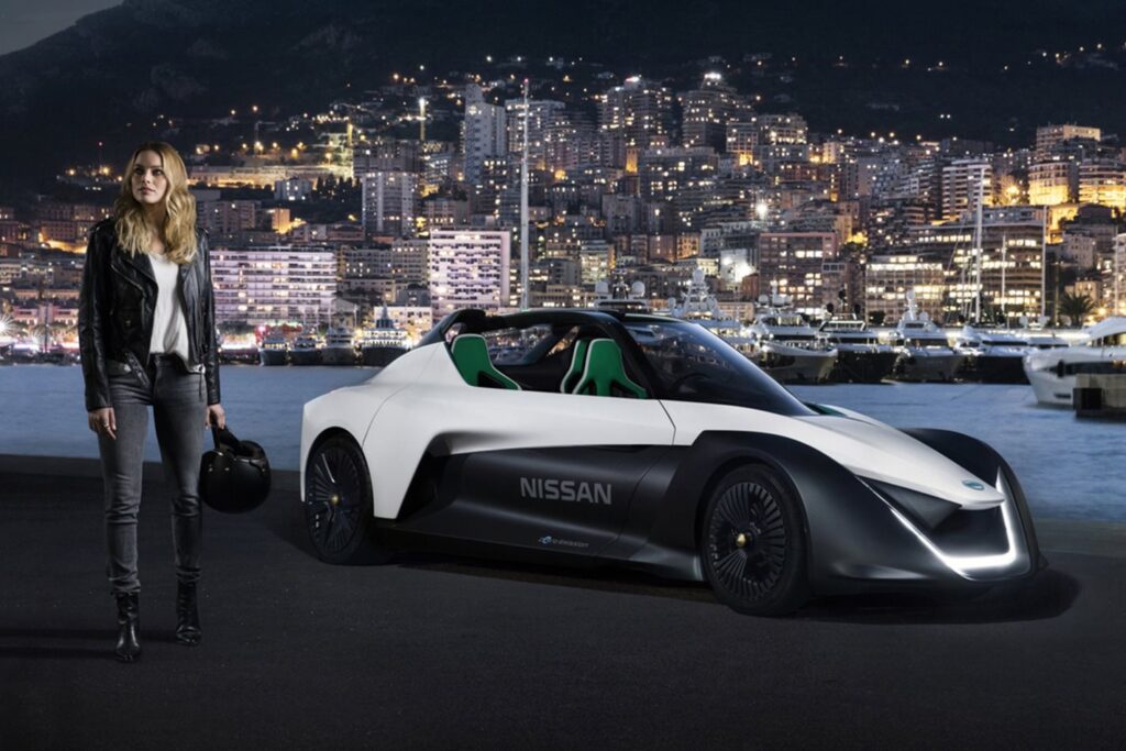 Nissan electric future with Margot Robbie