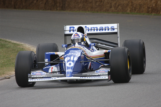 david coulthard in Williams FW16