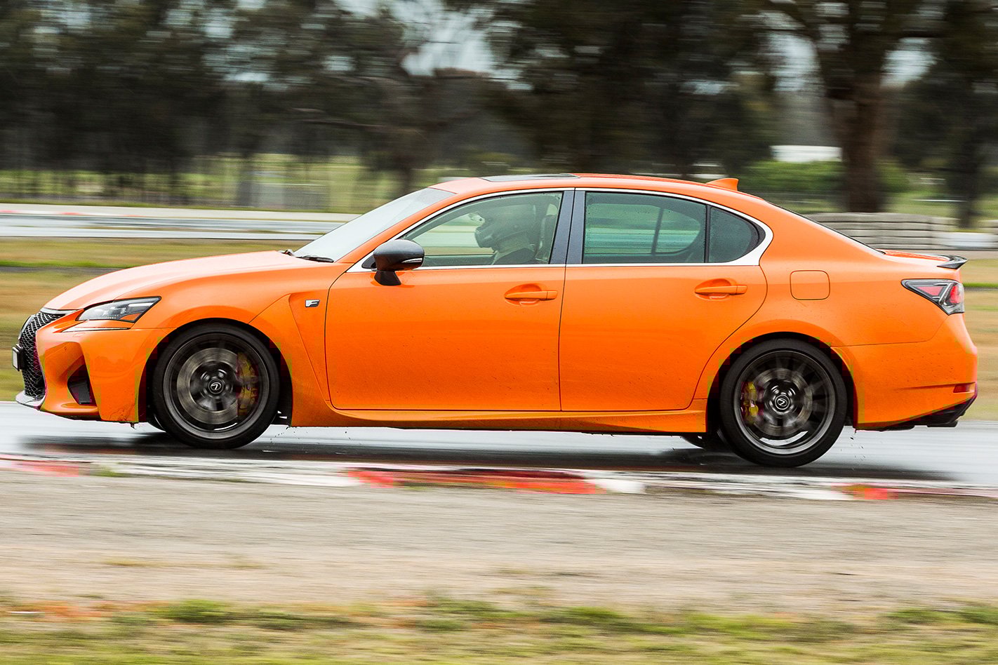 2017 Lexus GS F side profile