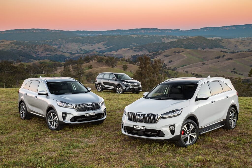 2018 Kia Sorento range SLi, Si and GT-Line