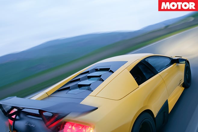 Lamborghini Murcielago SV rear